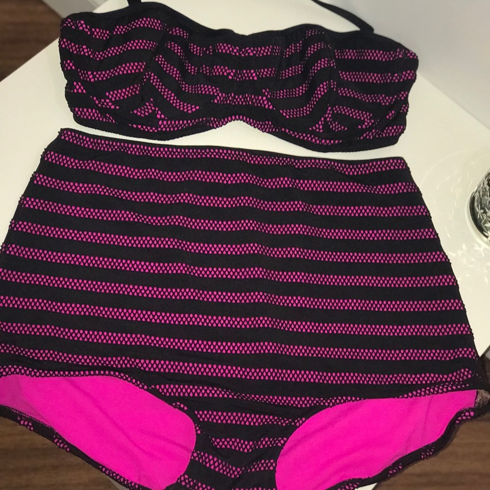 Custom Black Cat Bikinis Swimsuit